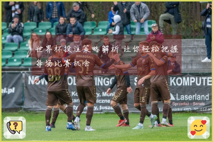 世界杯投注策略解析 让你轻松把握每场比赛机会